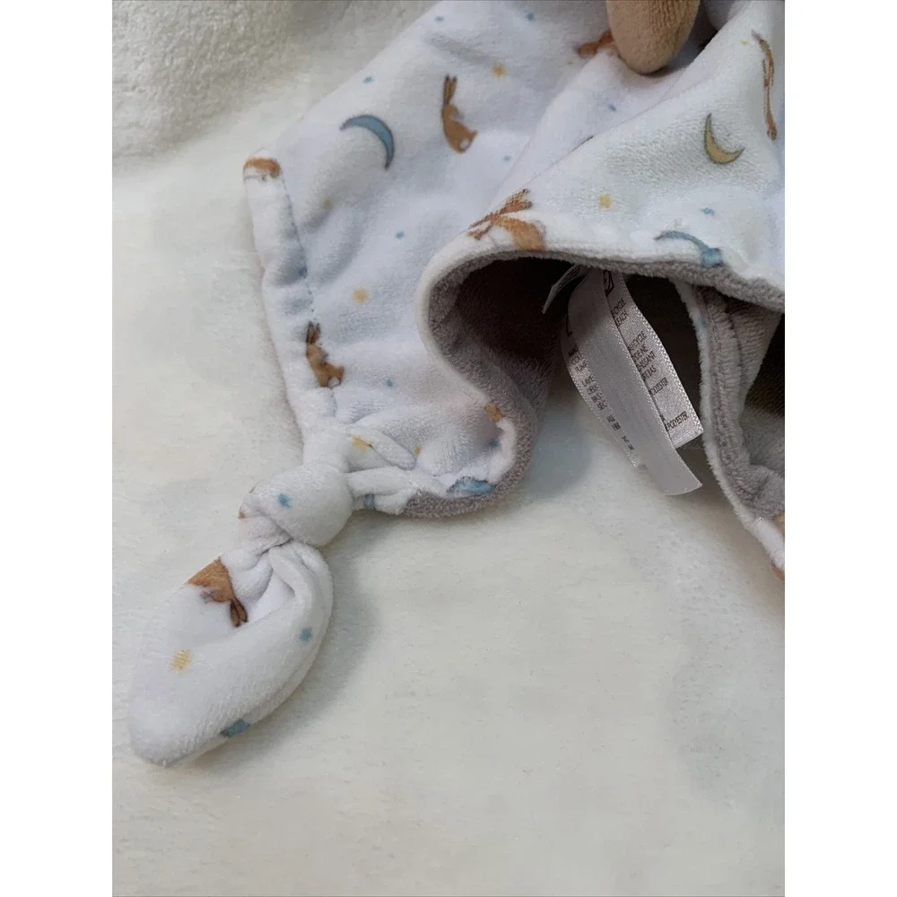 Guess How Much I Love You Bunny Baby‎ Security Blanket Lovey soft knot knotted